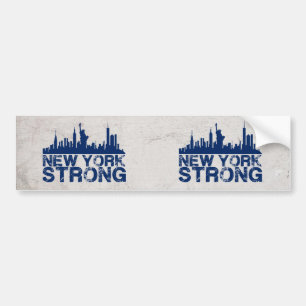 New York Strong Bumper Sticker