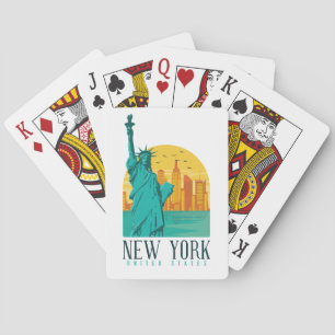 New York Stylish Skyline    Playing Cards