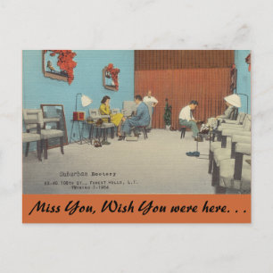 New York, Suburban Bootery, Forest Hills Postcard