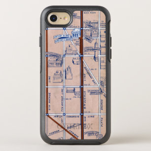 NEW YORK SUBWAY MAP, 1940 2 OtterBox SYMMETRY iPhone 8/7 CASE