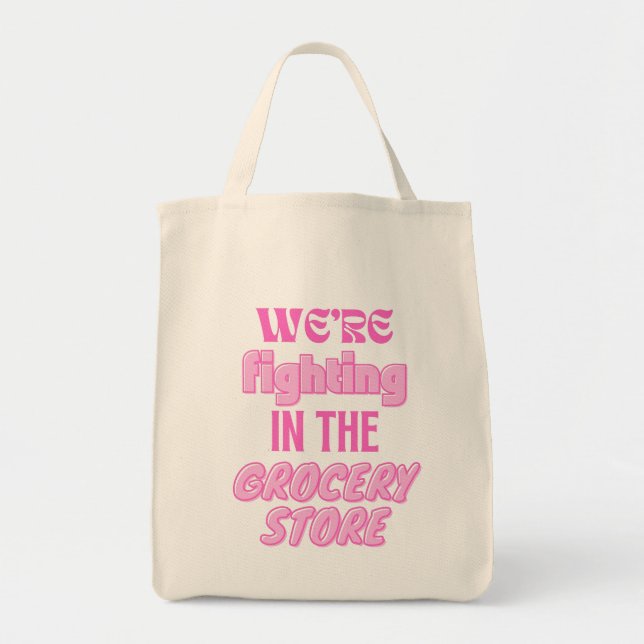 New York Summer Grocery Tote Bag (Front)