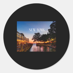 New York Summer Nights Sticker 