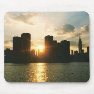 New York Sunset Mouse Mat