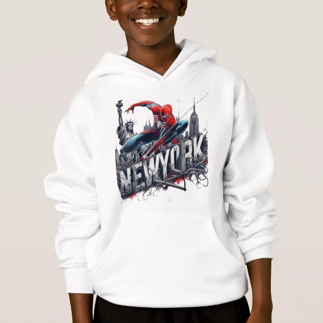 "New York Superhero Hoodie (Front)