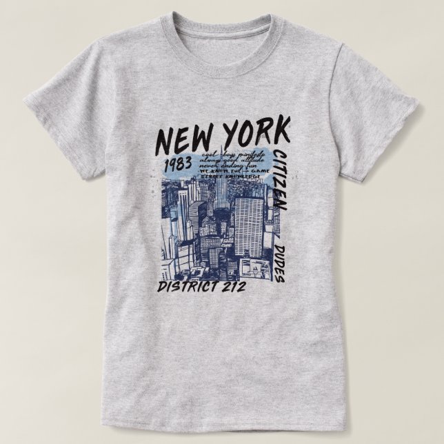 New York T-Shirt (Design Front)