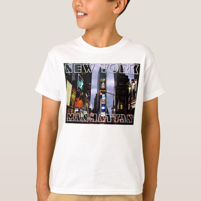 New York T-shirt Kid's Custom NY Souvenir Shirt (Front)