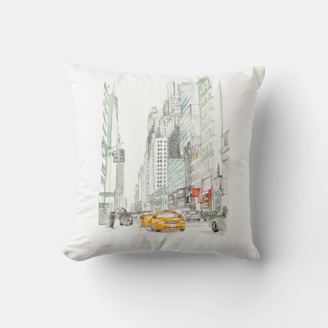 New York taxi Cushion (Front)