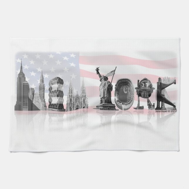New York Tea Towel (Horizontal)