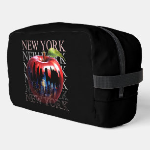 New York The Big Apple Fruit Silhouette City  Dopp Kit