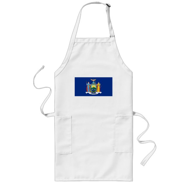 New York: The Empire State, Home Big Apple Flag Long Apron (Front)