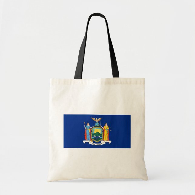 New York: The Empire State, Home Big Apple Flag Tote Bag (Front)