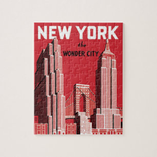 New York The Wonder City Jigsaw Puzzle