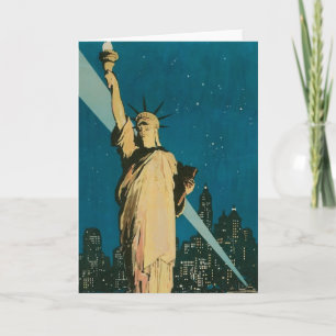 New York: The Wonder City of the World Poster Card