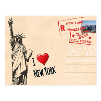 New York Themed Invitations 8