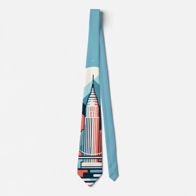 New York Tie NYC NY City USA Manhattan (Front)