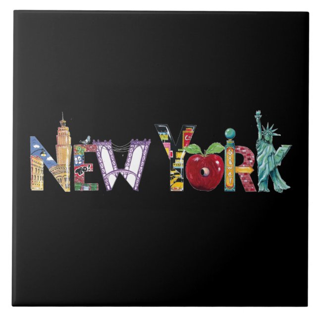 New York tile (Front)