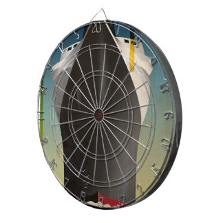 New York To Southampton Dartboard