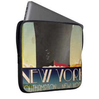 New York To Southampton Laptop Sleeve