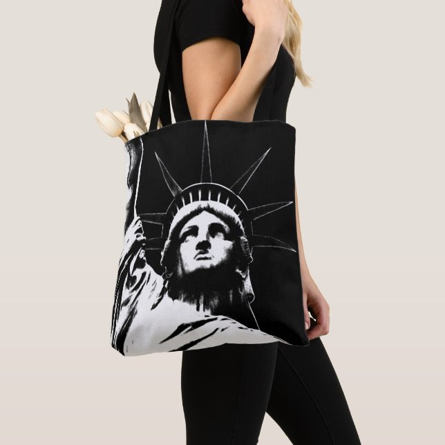 New York Tote Bag Cool Personalised NYC Bag (Close Up)