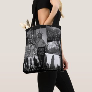 New York Tote Bags New York Landmark Souvenir Bag