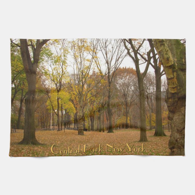 New York Towel Personalised NYC Souvenir Tea Towel (Horizontal)