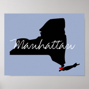 New York Town Poster