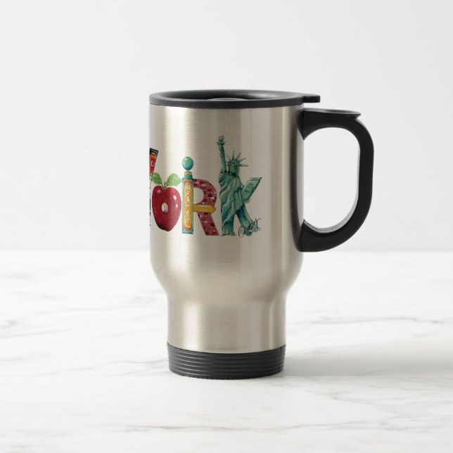 New-York travel mug (Right)