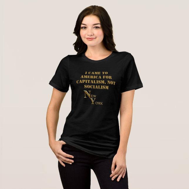 NEW YORK Tri-Blend SHIRT (Front Full)
