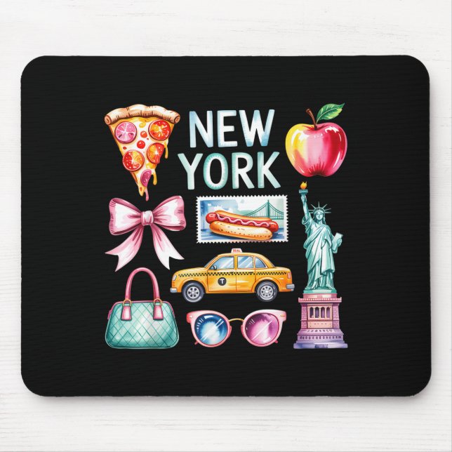 New York Trip - Girls Trip  Mouse Mat (Front)