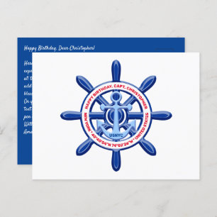 New York, United States, Customisable, Sea Travel Postcard