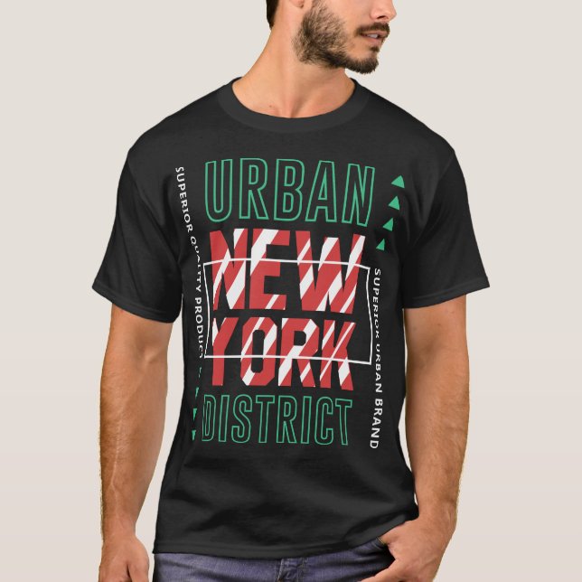 New York Urban District T-Shirt (Front)