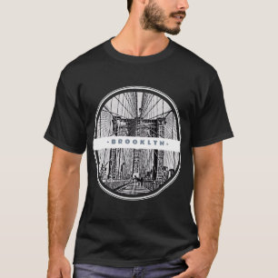 New York Urban Hip Hop Streetwear Brooklyn Pullove T-Shirt