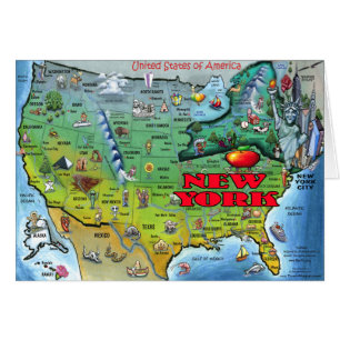 New York USA Map