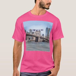New York Usa - New York Skyline - Iconic Skyscrape T-Shirt