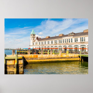 NEW YORK,  USA - SEP 22,  2015: New York peer on t Poster