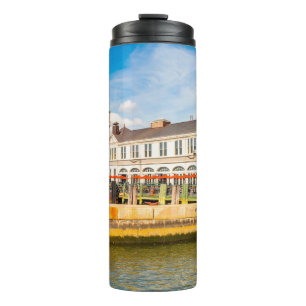 NEW YORK, USA - SEP 22, 2015: New York peer on t Thermal Tumbler