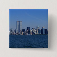 New York, USA. Skyline of downtown Manhattan