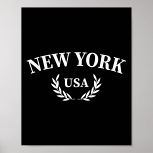New York - Usa - Throwback Design - Clic Poster