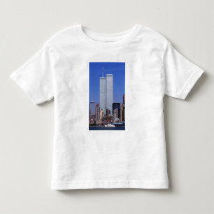 New York, USA. Twin towers of the famous World Toddler T-Shirt