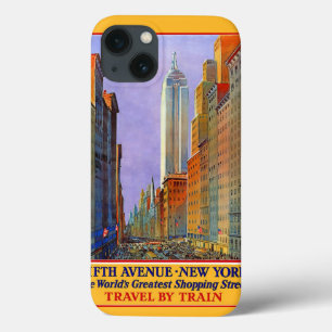 New York USA Vintage Travel cases