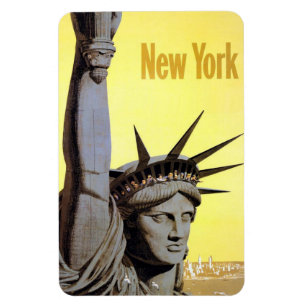 New York USA Vintage Travel magnet