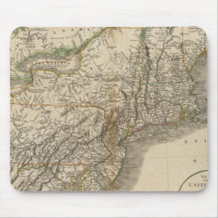 New York, Vermont, New Hampshire, etc Mouse Mat