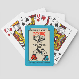 New York Vintage Boxing Club Playing Cards