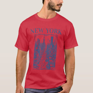 New York Vintage girl T-Shirt