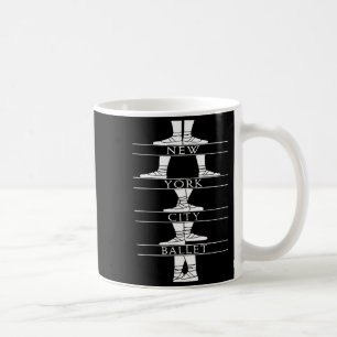 New York Vintage Retro Style Design Ballet Dancing Coffee Mug