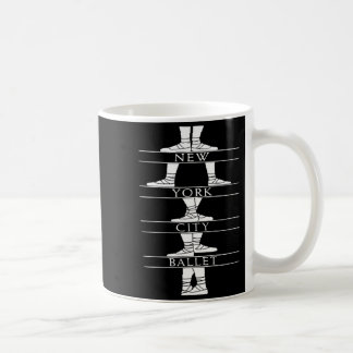 New York Vintage Retro Style Design Ballet Dancing Coffee Mug