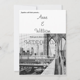 New York Wedding Invitation