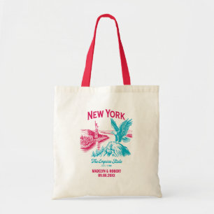New York Wedding Welcome Bag, State Love Tote Bag