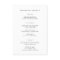 New York Wedding Welcome Letter & Itinerary