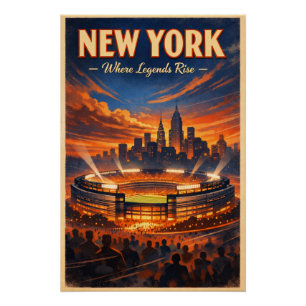 NEW YORK – Where Legends Rise Poster